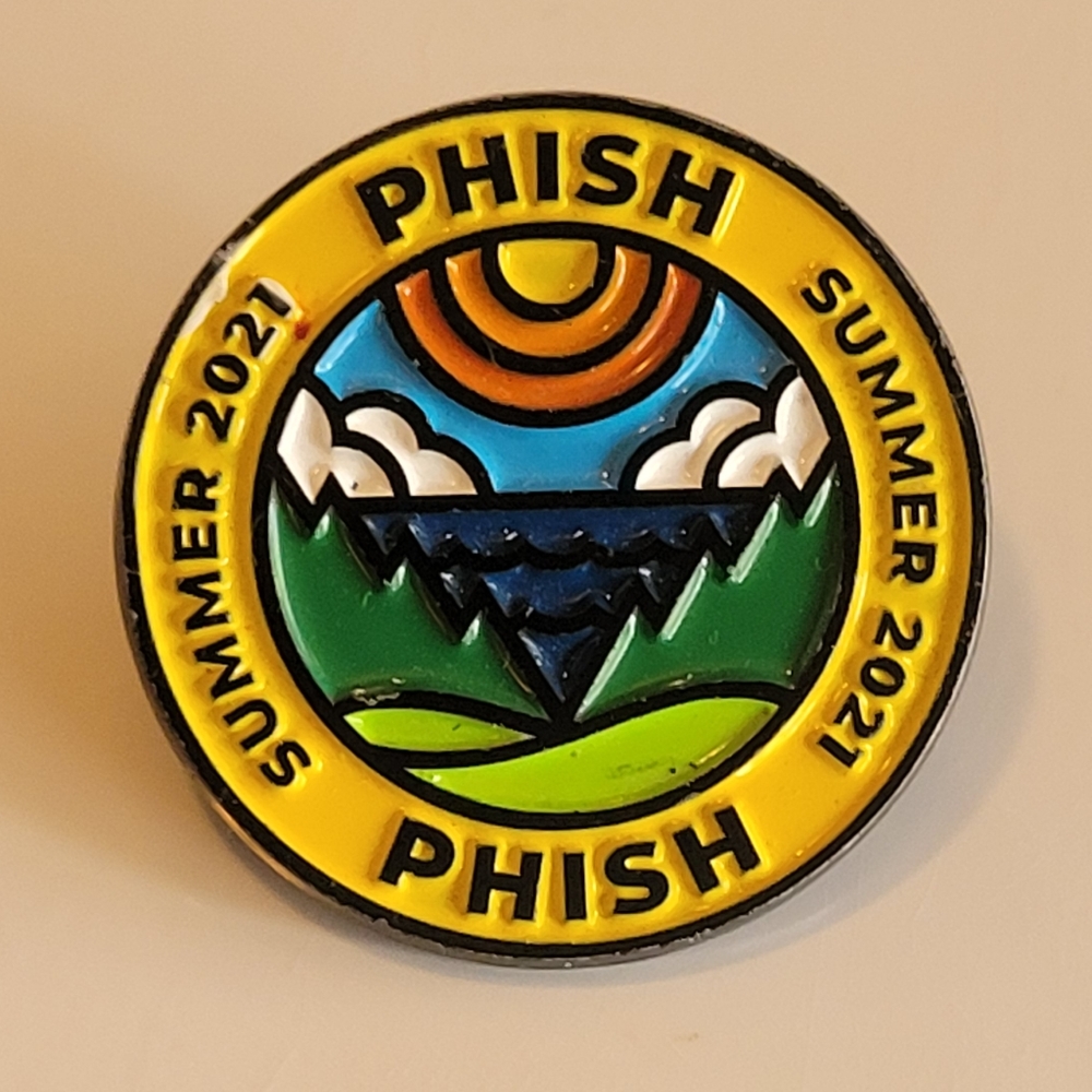 PHISH  Very Limited Edition Pin official band merch Summer 2021 HAT PIN 🔥🔥🔥